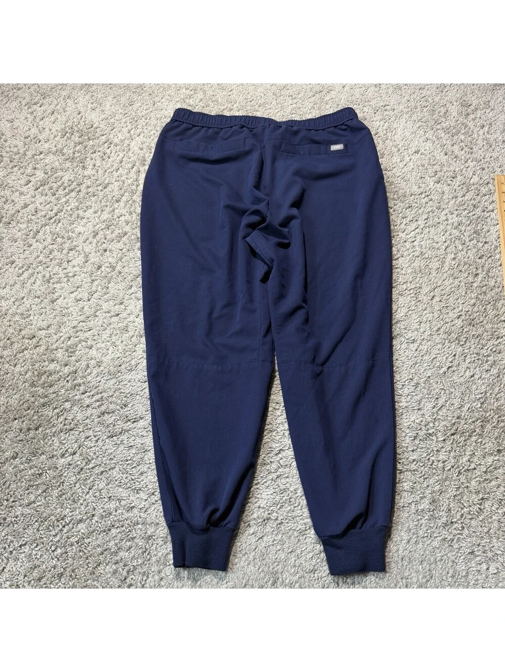 Figs Mens Tansen Jogger Scrub Pants Navy Blue Technical Collection XL Short
